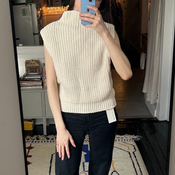 NWT Off-White Layered Sweater Set | S | LE17SEPTEMBRE - Picture 6 of 10